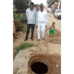 sewarage, rewari,construction,pending