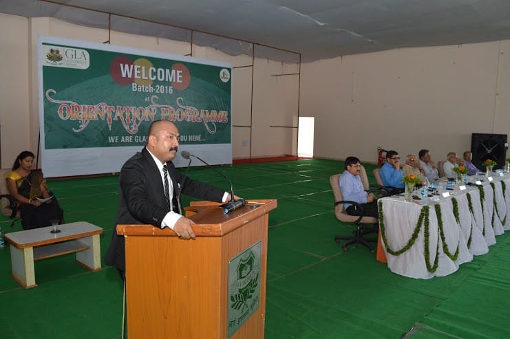 gla university orientation programme 2016