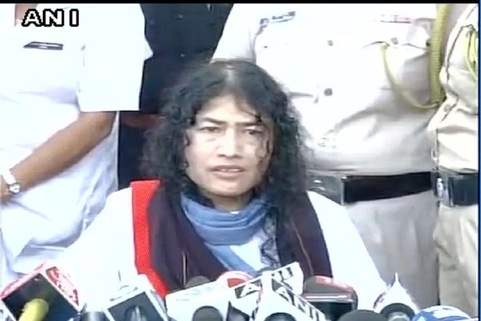 election commission receives complaint against irom sharmila