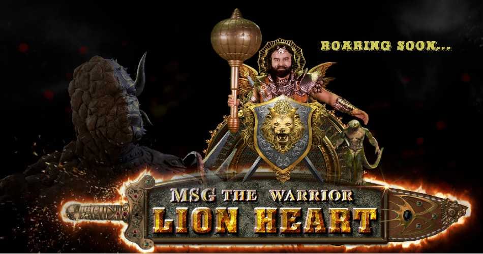 MSG, Lion Heart, MSG the warrior, Poster release, Dera mukhi, gurmeet ram raheem