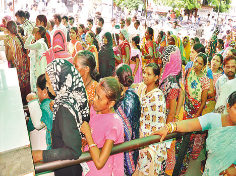 1850 patients in five hours at the hospital district