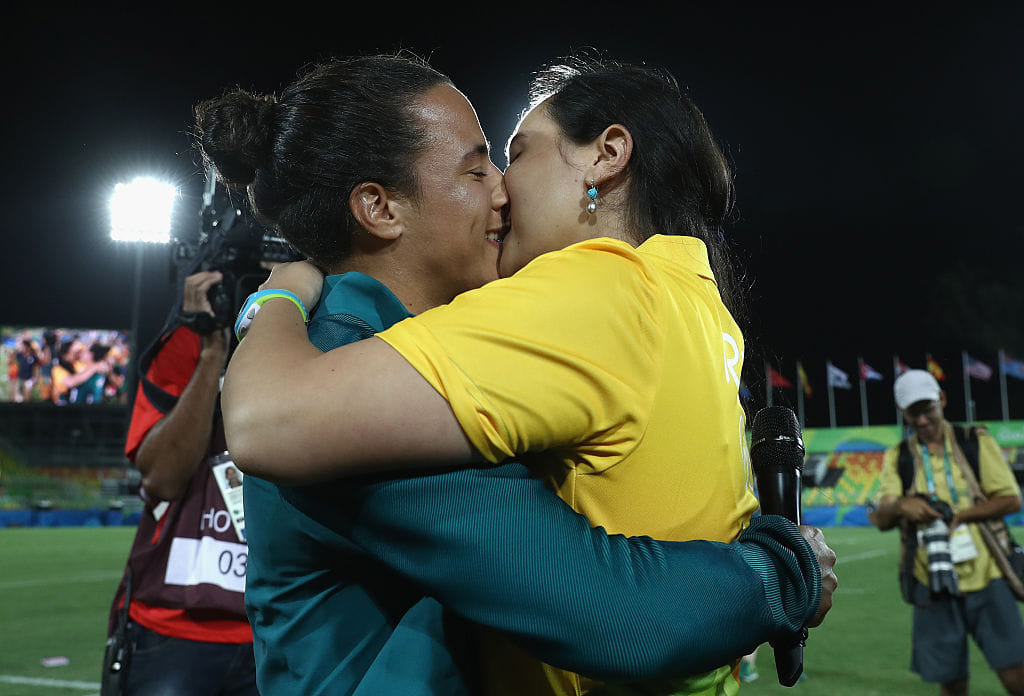 Lesbian Volunteer Kissed Brazil Player and Proposed For Marriage