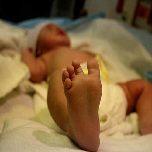 after getting the news of pregnancy the baby delivered