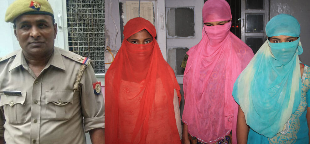 three missing girls recovered in ghaziabad from a racket  