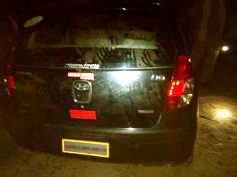 184 bottles of liquor seized from car Non province