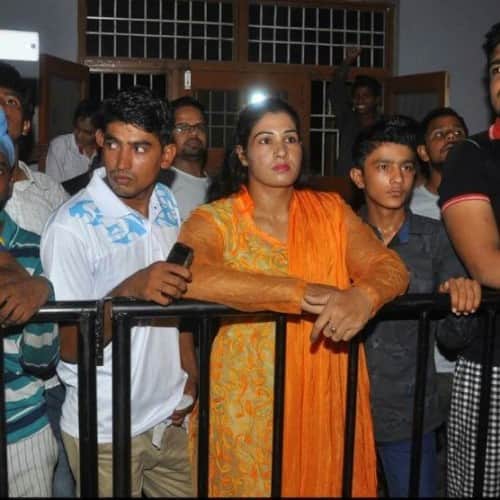 first indian lady khali hard kedy wrestler kavita dalal taking part in wwe championship