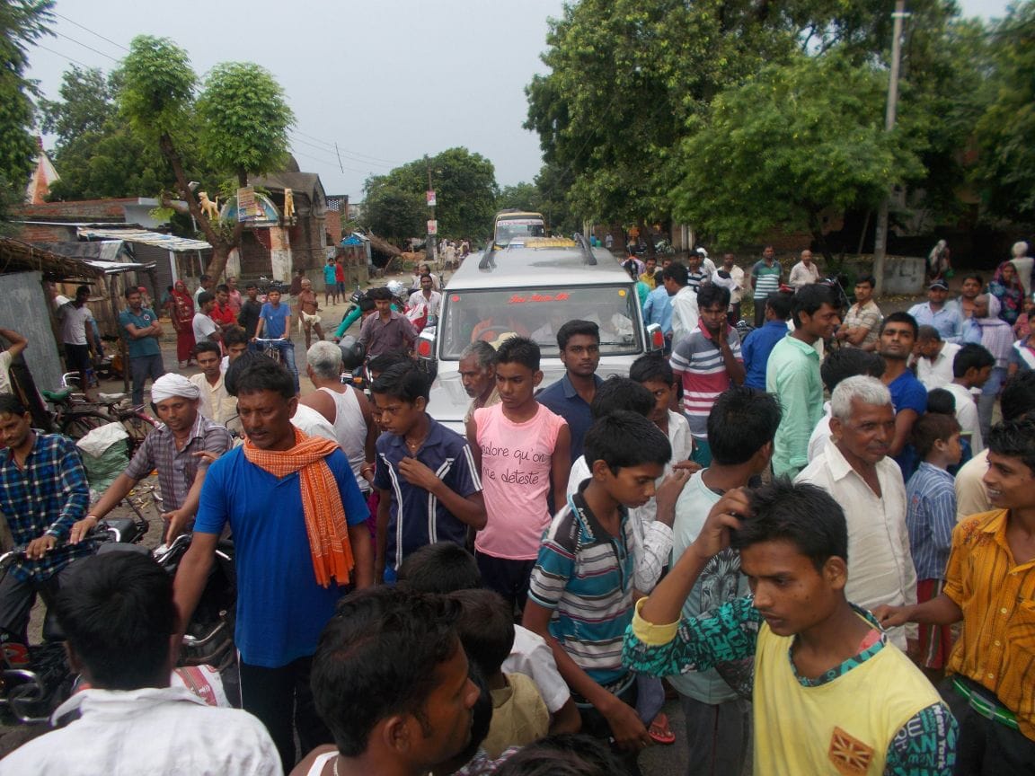 Current death of goats, road blockades