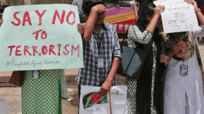 'Sword on the necks of Hindus in Bangladesh'