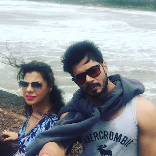 sambavna seth in goa for honeymoon