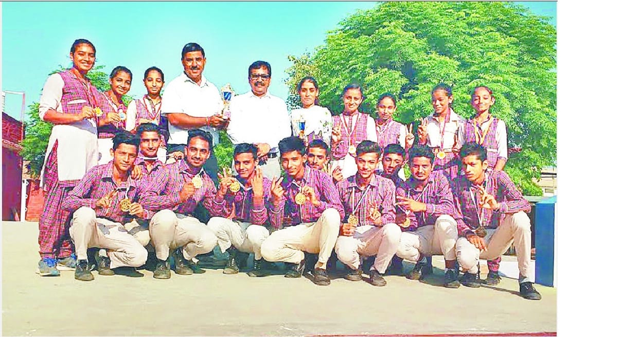 dav jakhal first, fatehabad sports, haridwar national atenol games, fatehabad