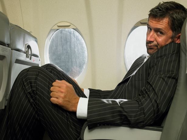 you should avoid this foods before getting on a plane