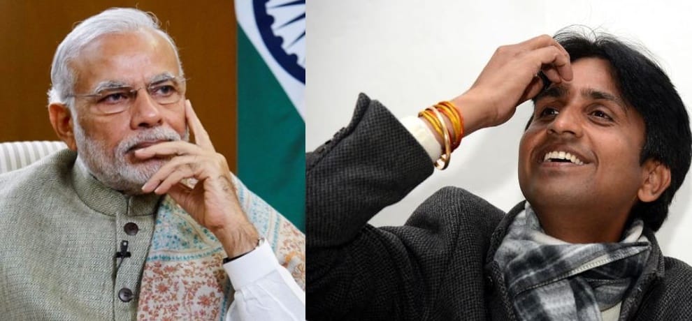 kumar vishwas says kejriwal can call psychopath to modi
