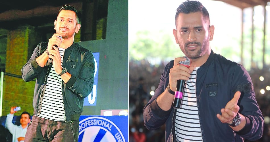 captain cool mahendra singh dhoni in lovely professional university, exposed secrets in interview