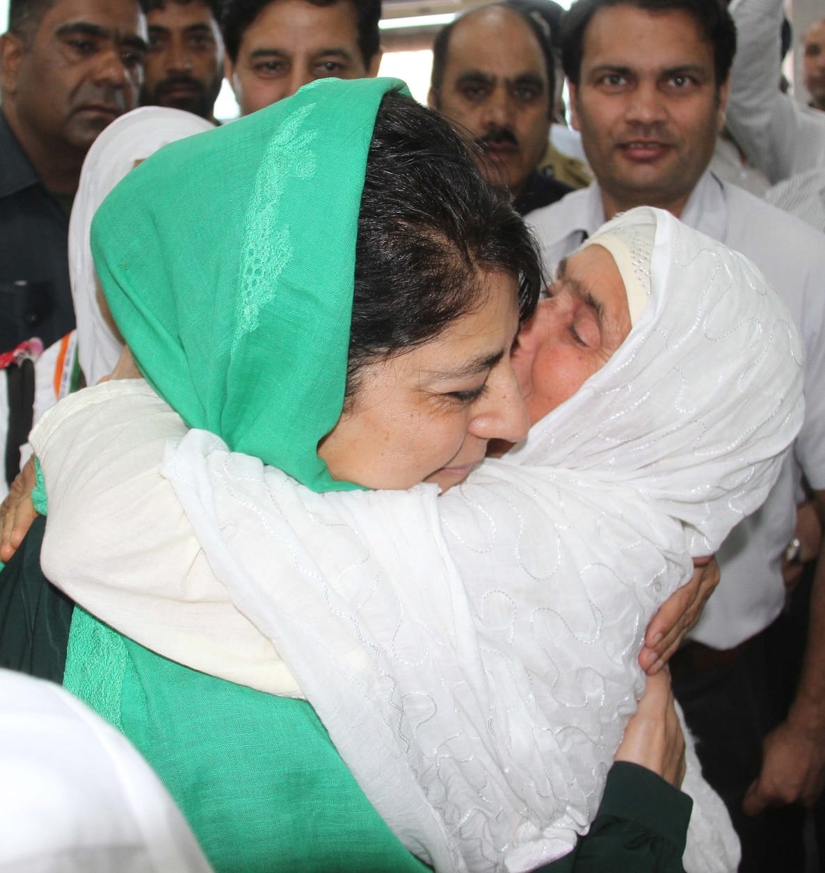 Mehbooba sought prayers for peace