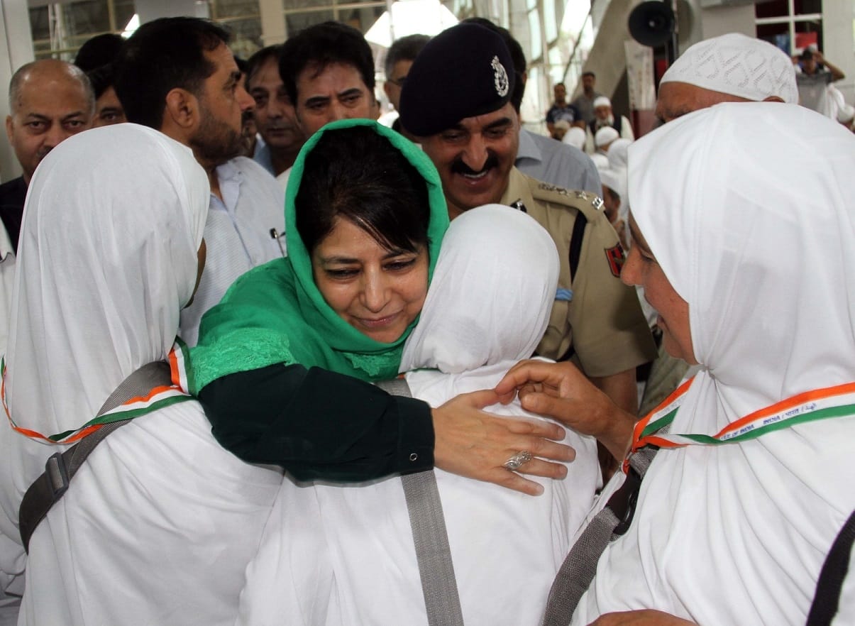 Mehbooba sought prayers for peace