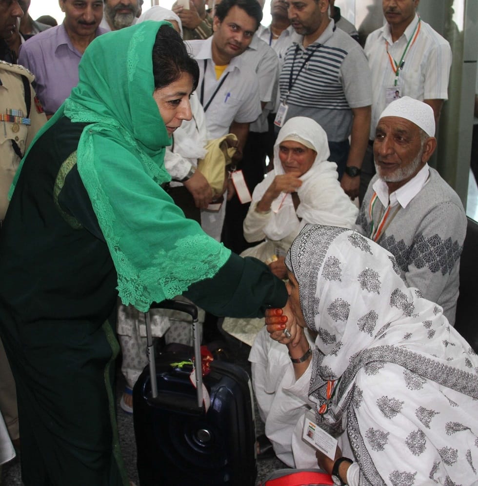 Mehbooba sought prayers for peace