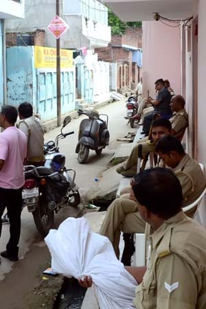 A search at the school between police promptness