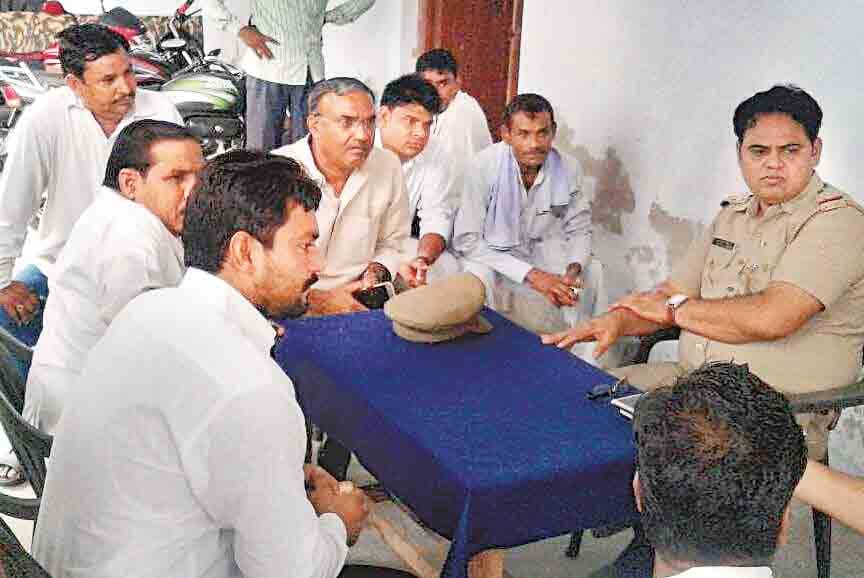 gotaskri ke khilaf pradarshan