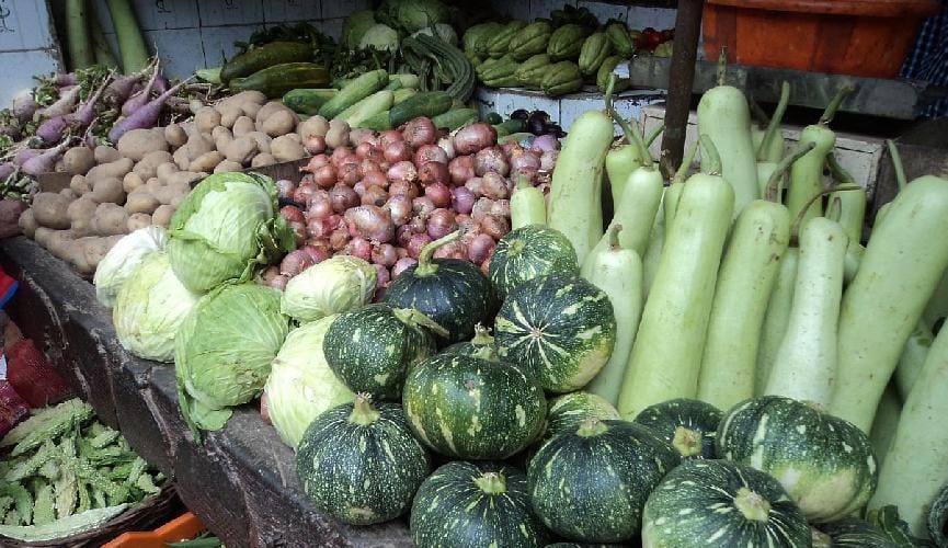 Pumpkin Hill dominated, selling 80 per kg