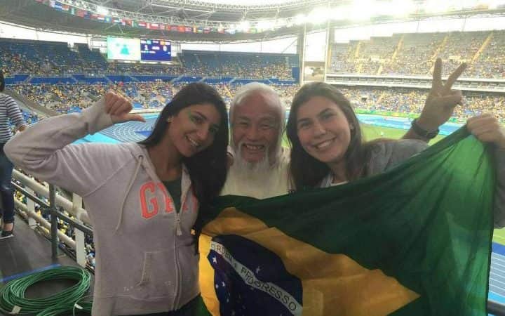 60 Year Old Man Fro China Travelled Rio On Rickshaw