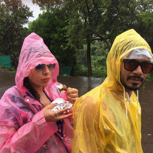 sambavna seth in goa for honeymoon