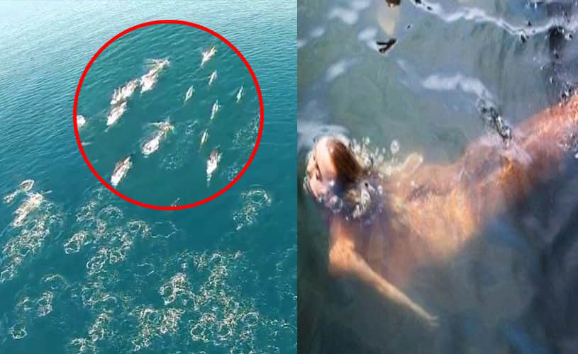 This Drone Footage Is A Proof Of Mermaids