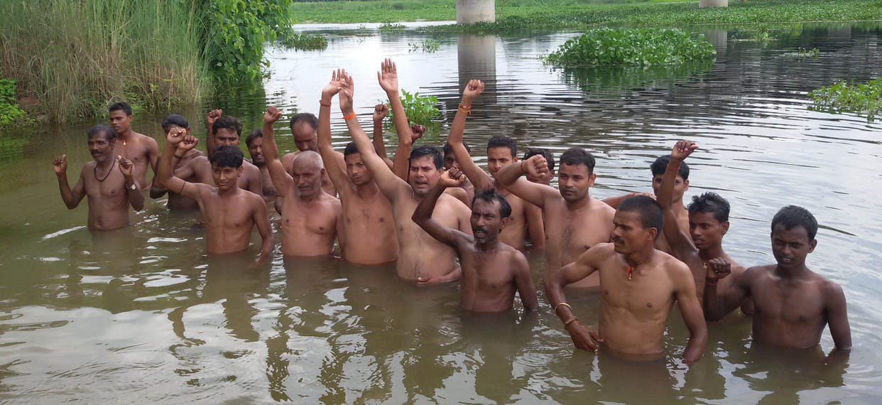 Atikrn Jal Satyagraha against the people