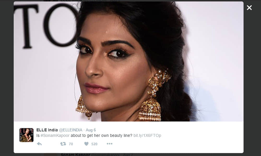 Sonam Kapoor share her Stunning Pictures
