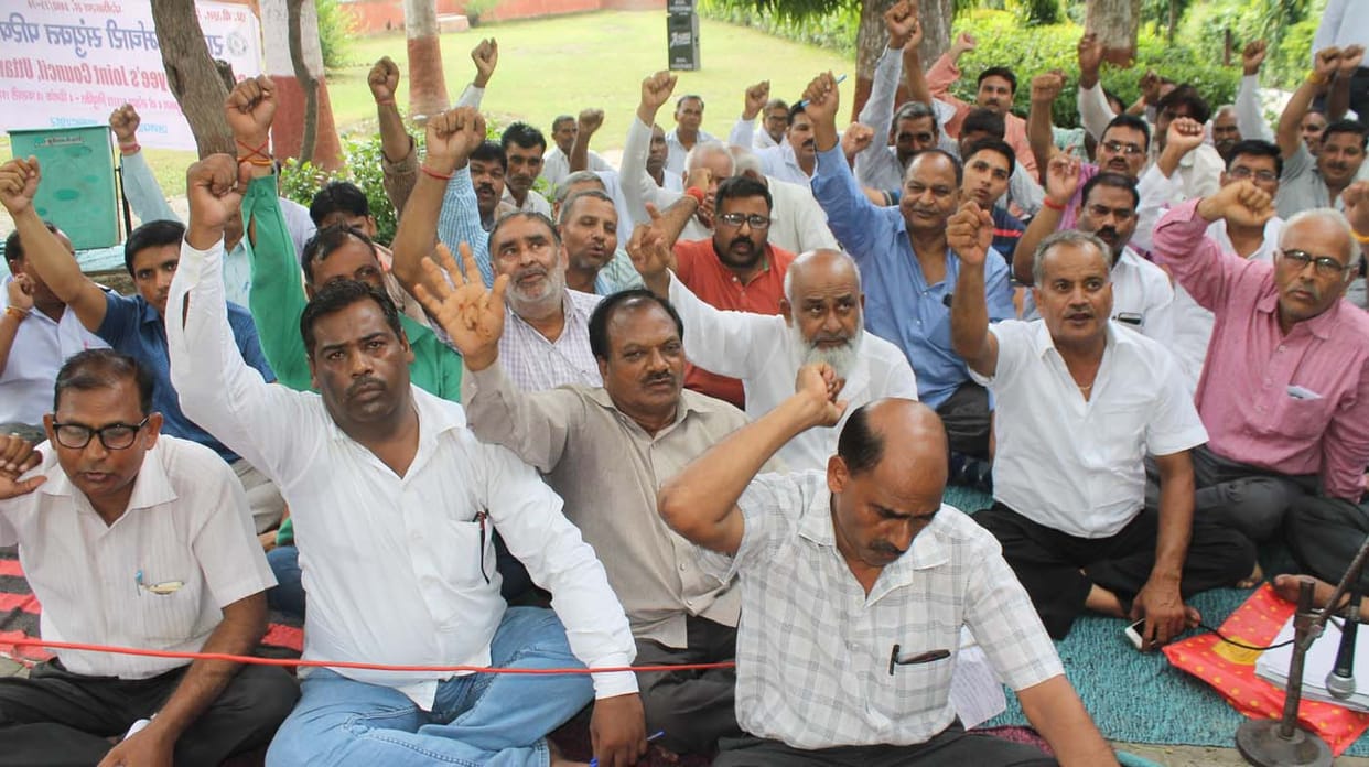 The Registrar's Office staff on a three-day strike