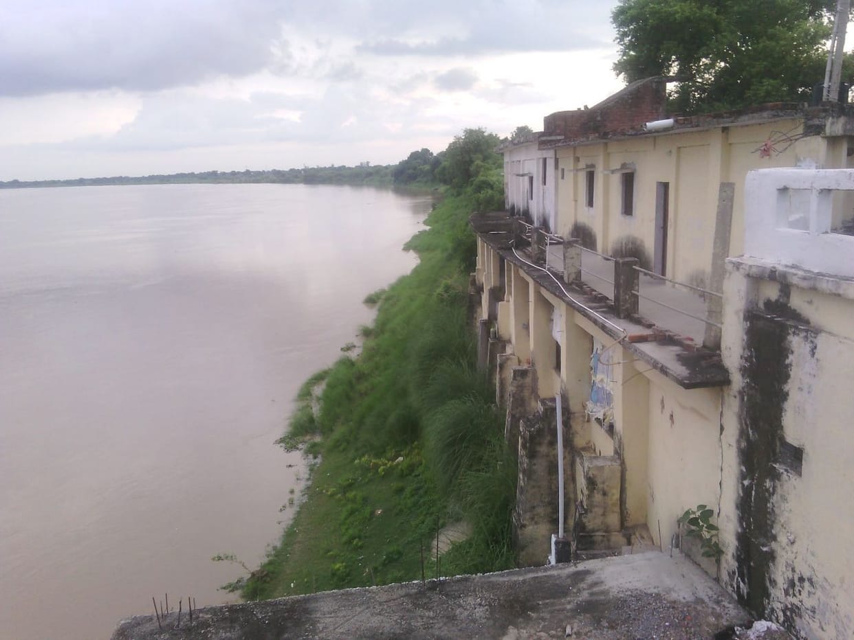 The water level in the river has increased a liter in 24 hours