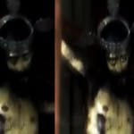 Jesus statue opens its eyes