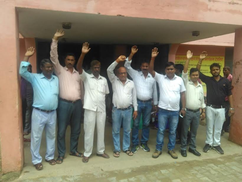 The second day of state employees continue protest