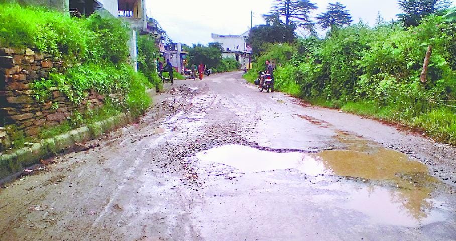 Ranikhet-Badrinath pool was converted into a motorway