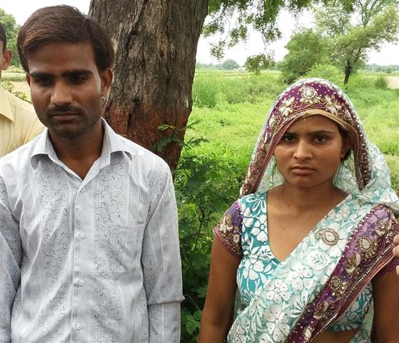 Brother , sister showing browning looted in broad daylight
