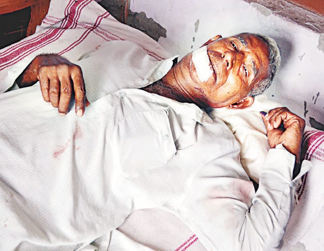 Dairy operator's home robbed, beaten on protest