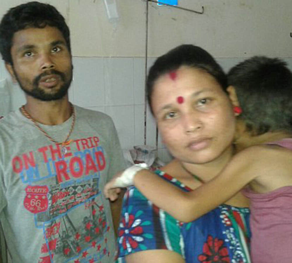 little boy eyes bleed and pop out doctors baffled