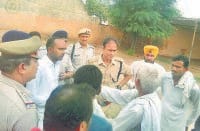 field dispute, two partys fought, rocks, kaithal