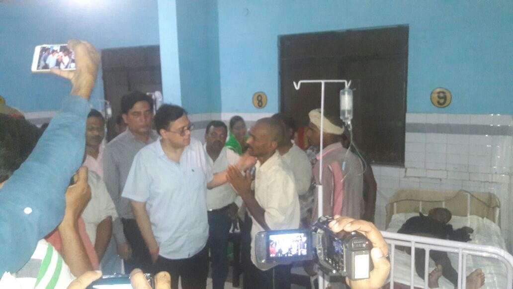Raid in district hospital, FIR instructions