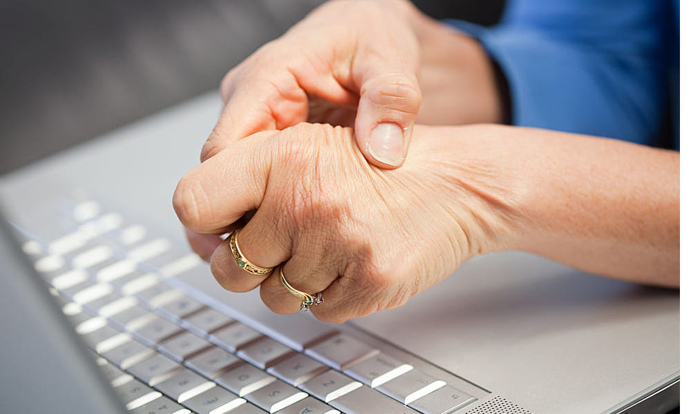 excess use of keyboard and mouse lead you to diseases