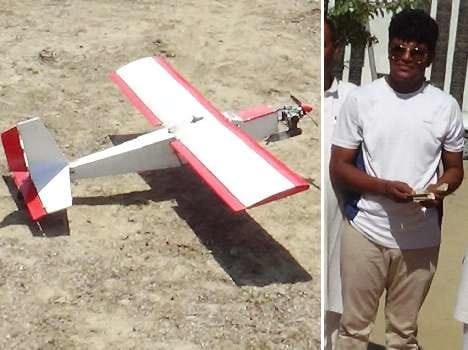 unique plane, ajab gajab plane, weird device, ajab gajab device, student invented desi plane