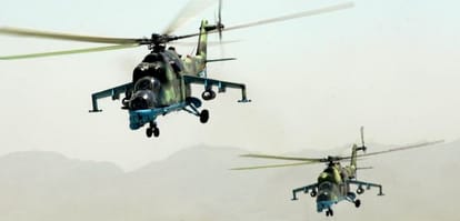  Afghanistan wanted more MI-25 helicopters