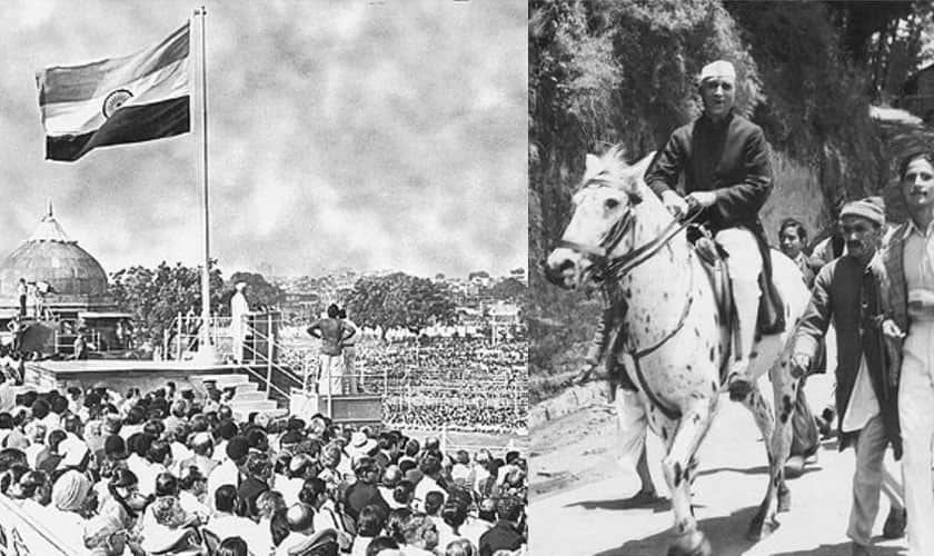 rare photos of first independence celebration from 1947