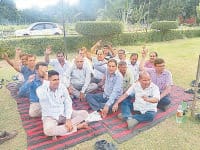 Strike ended, the upcoming strategy for the committee, Kurukshetra, the hut