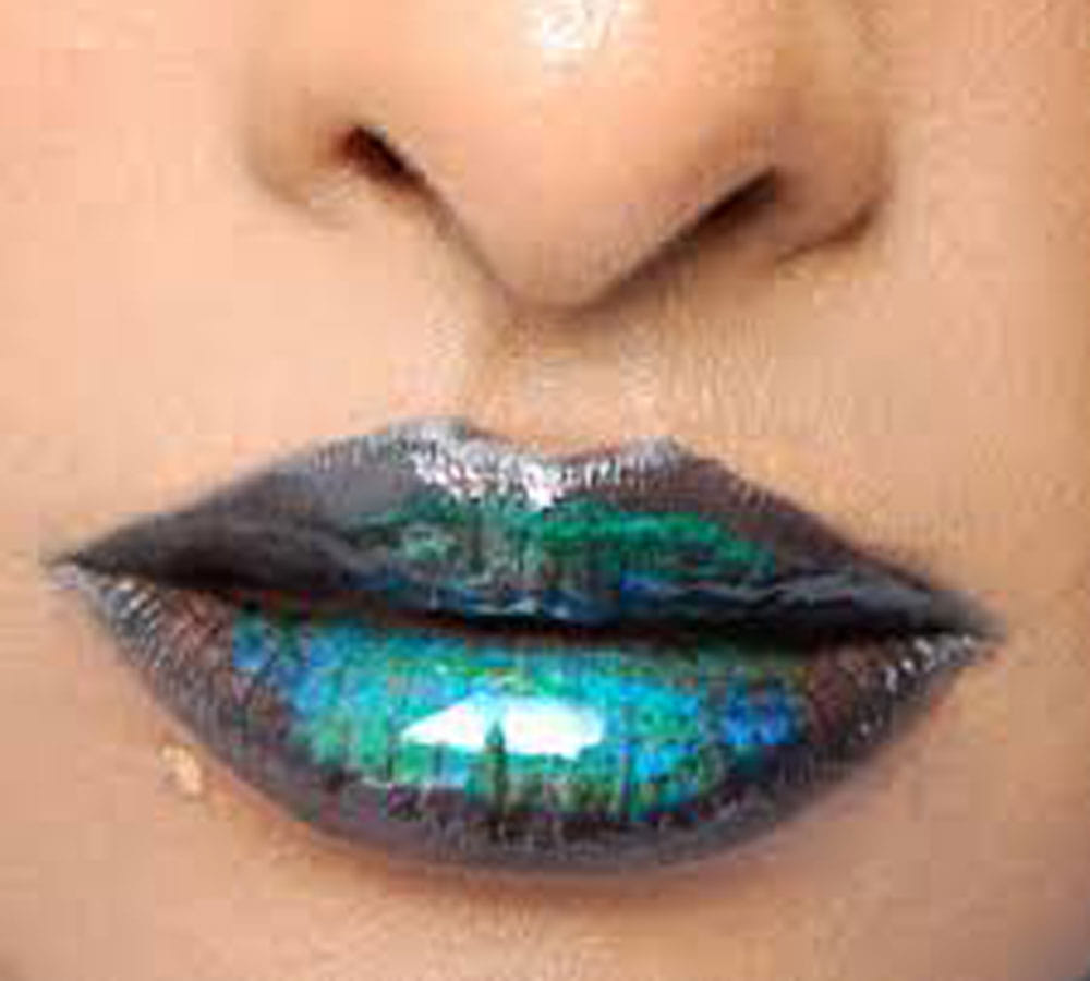 shape of lips tell about nature of women
