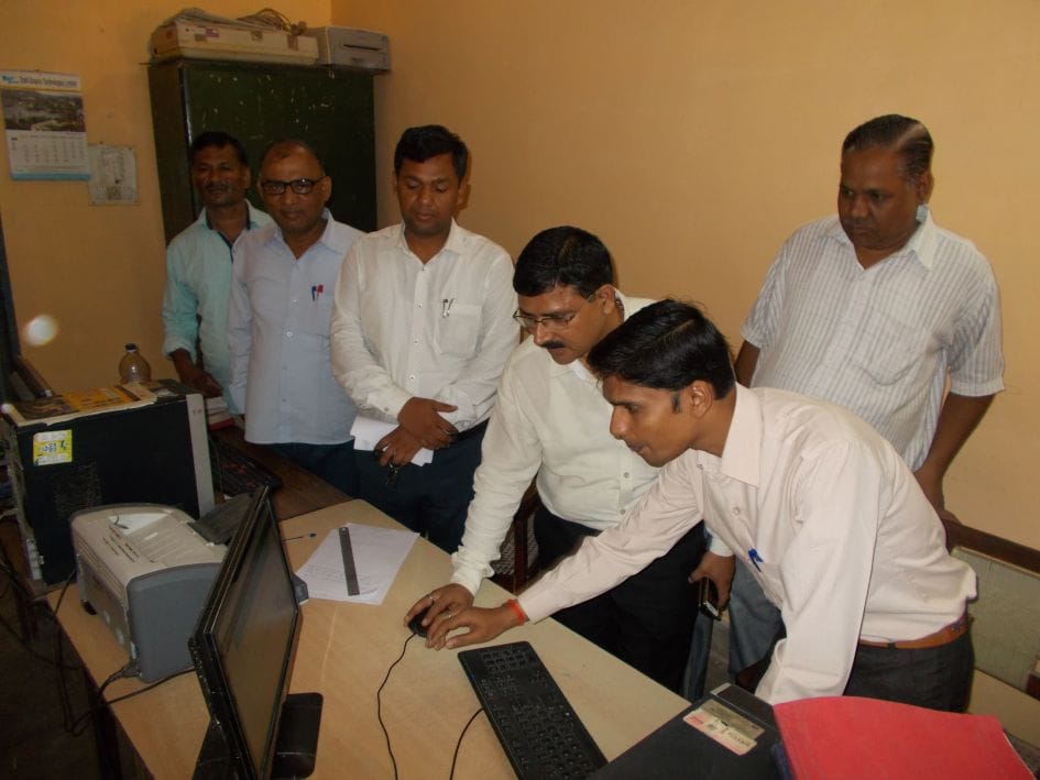Sadar tehsil of the district was also online