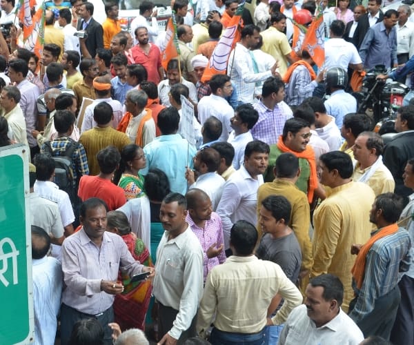 State govt employees protest