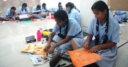  The World of Rock Art Exhibition opened in Punjab University, chandigarh,