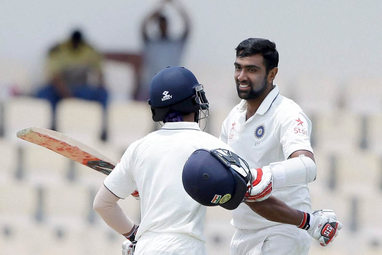 ashwin And Saha s pair Create history 