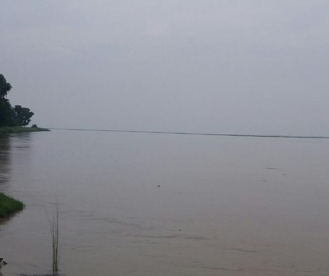 The water level of Sarayu staying on 92.82 m 