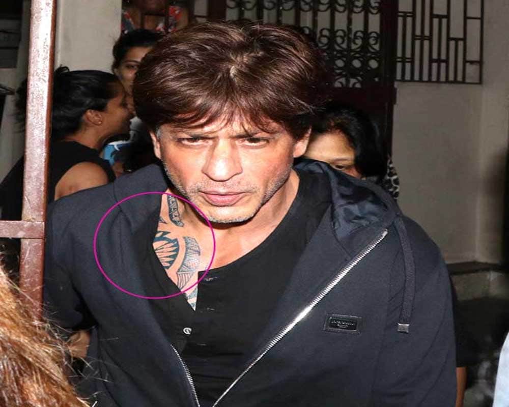 Shahrukh Is Spotted With A Tattoo 
